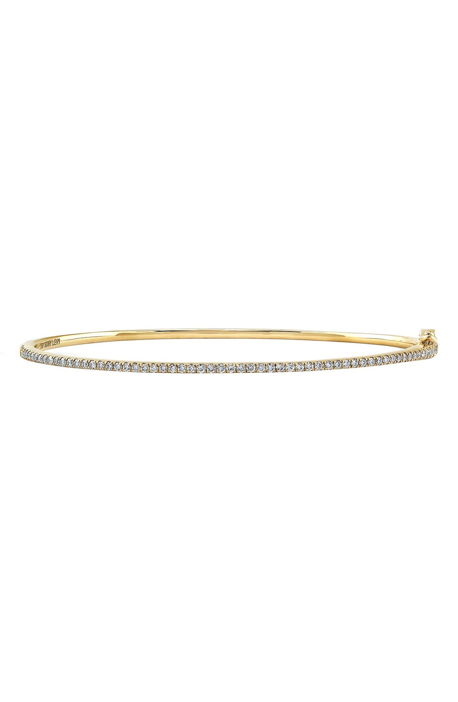 Skinny Stackable Diamond Bangle | Nordstrom