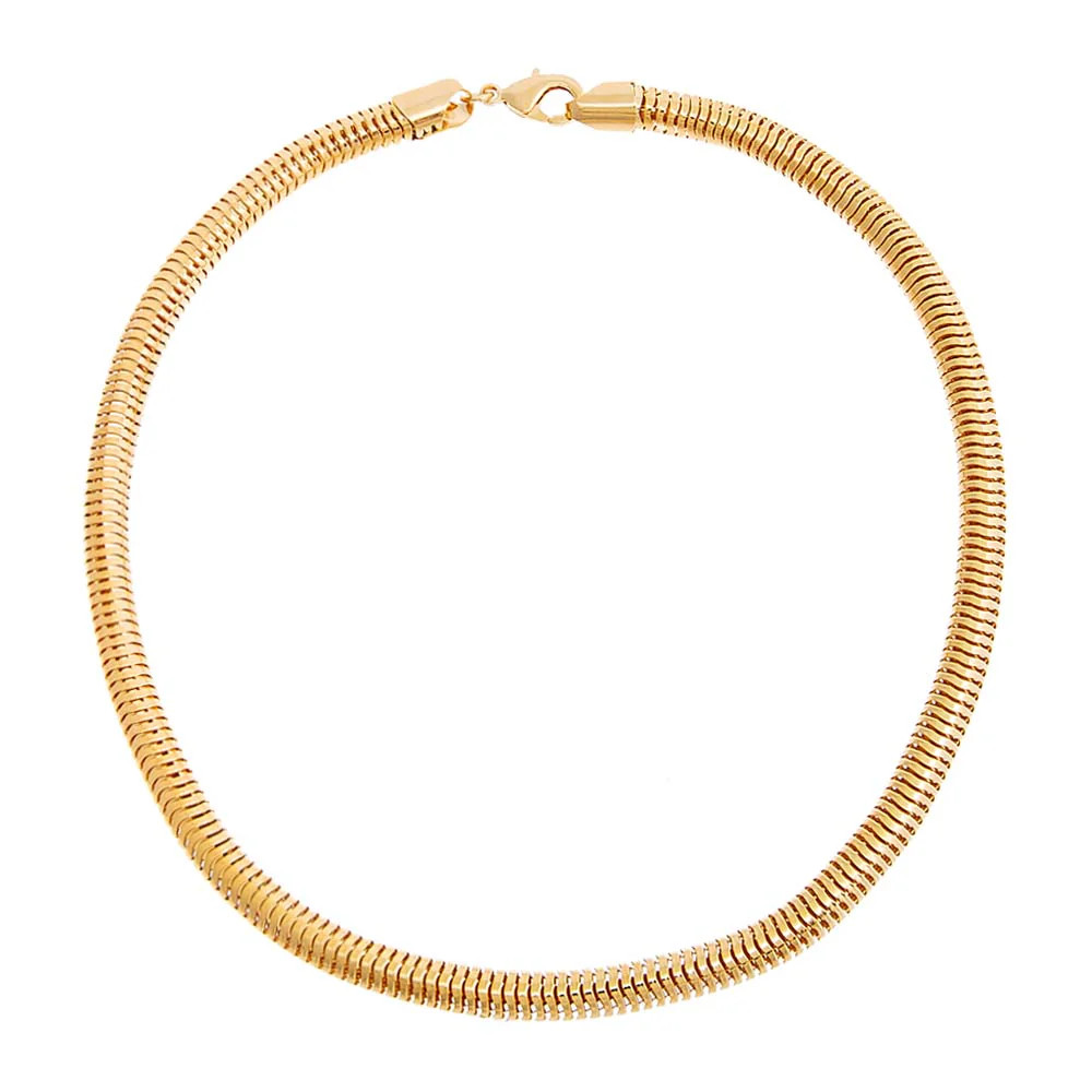 Vintage Chunky Snake Chain Necklace | Adina Eden