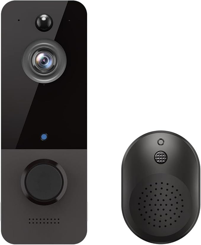 EKEN Wireless Doorbell Camera, Smart Video Doorbell Camera with PIR Motion Detection, Cloud Stora... | Amazon (US)