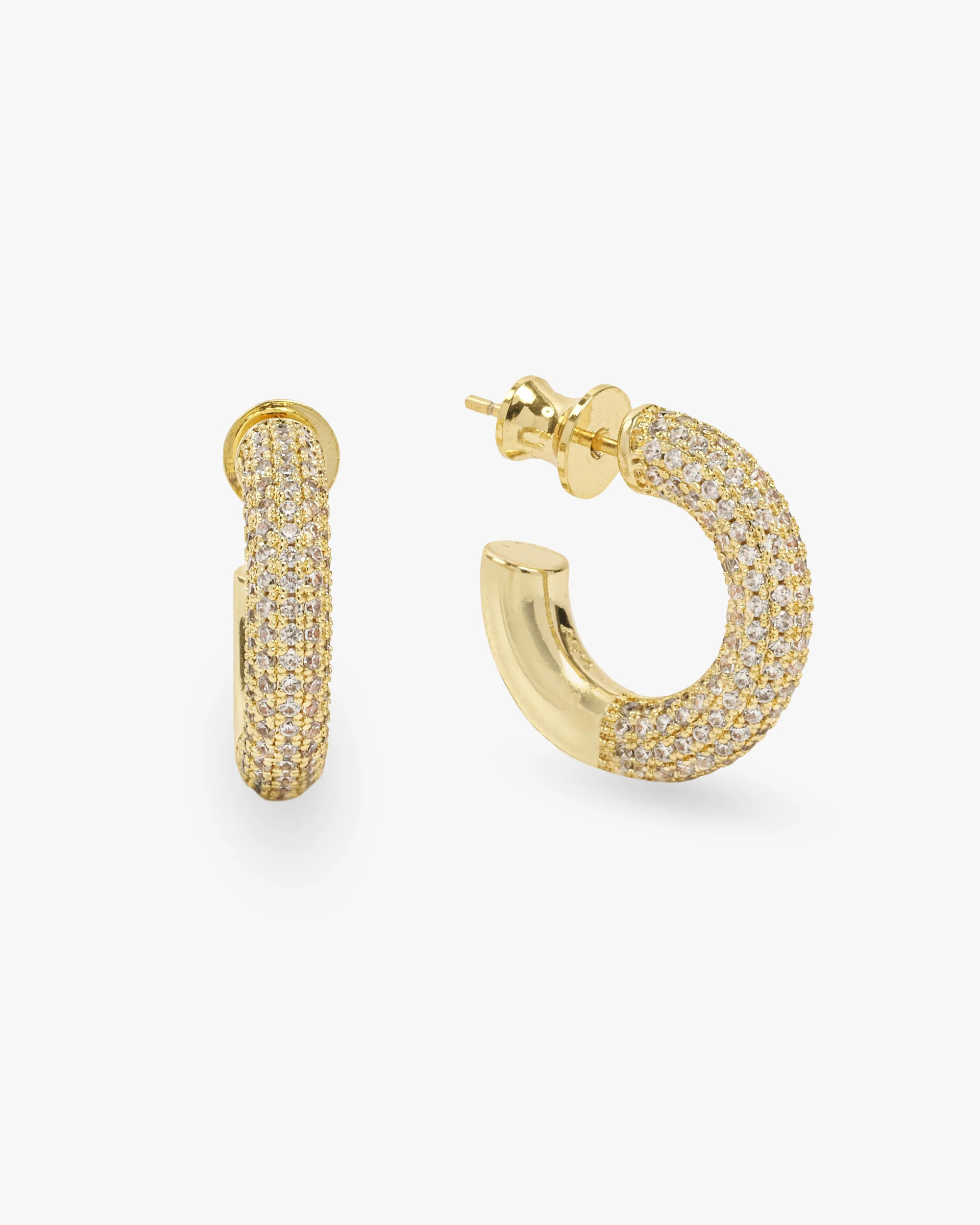 Lia Pave Hoops | Melinda Maria