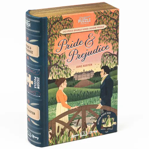Professor Puzzle Jigsaw Librarypride & Prejudice, 252pcs in Multicolored at Nordstrom | Nordstrom