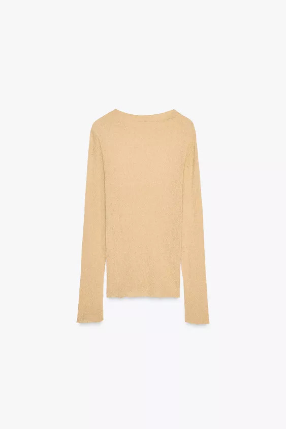 FINE KNIT TOP | Zara US