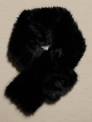 Faux Fur Scarf | Banana Republic Factory