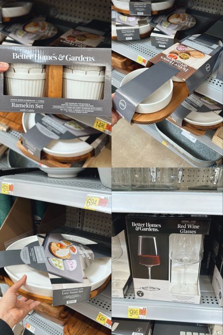 Amazing serverware at Walmart (all under $25) and these glass wine that look super expensive for $10 set of 4! 

#LTKfindsunder50 #LTKSeasonal #LTKhome