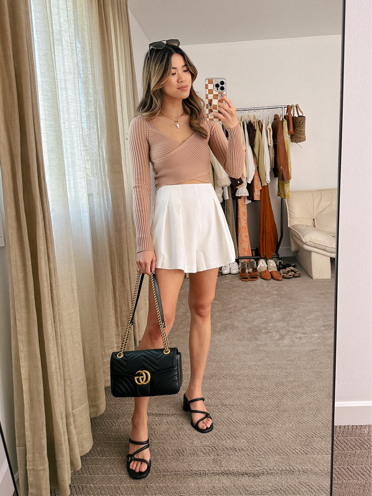 Love this Abercrombie wrap top and high rise shorts from Revolve!

Beach outfits, vacation outfits, spring break outfit, spring dresses, spring dress, wedding guest dress, sandals, beach outfits, resort wear, date night outfit, Nashville outfits

#LTKshoecrush #LTKFind #LTKSeasonal