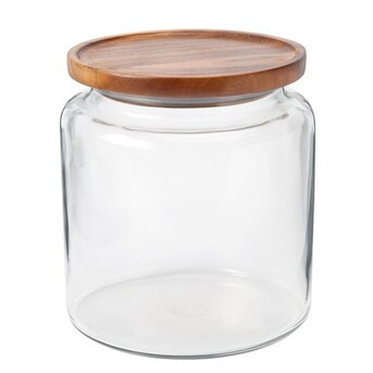 allen + roth 3-quart Glass Bpa-free Reusable Canister with Lid Lowes.com | Lowe's