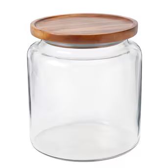 allen + roth 3-quart Glass Bpa-free Reusable Canister with Lid Lowes.com | Lowe's