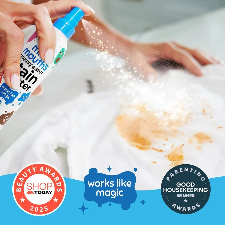 Miss Mouth's Messy Eater Stain Treater Spray for Baby & Kids, 4 fl oz, Newborn & Baby Essentials,... | Walmart (US)