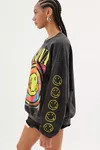 Nirvana Smile Overdyed Sweatshirt | Urban Outfitters (US and RoW)