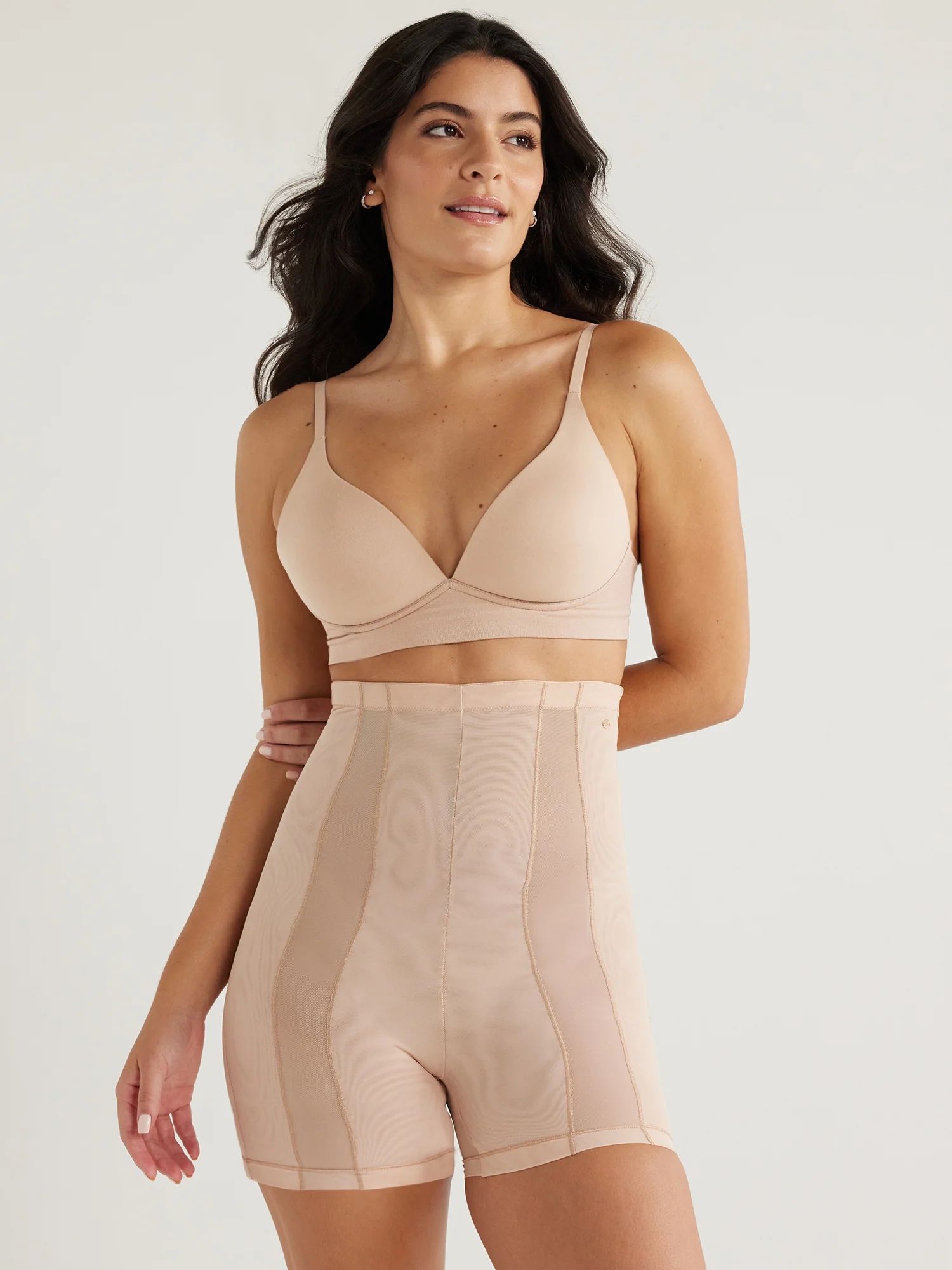 Sofia Intimates By Sofia Vergara Women's Firm Control High Waist Thigh Shaper | Walmart (US)