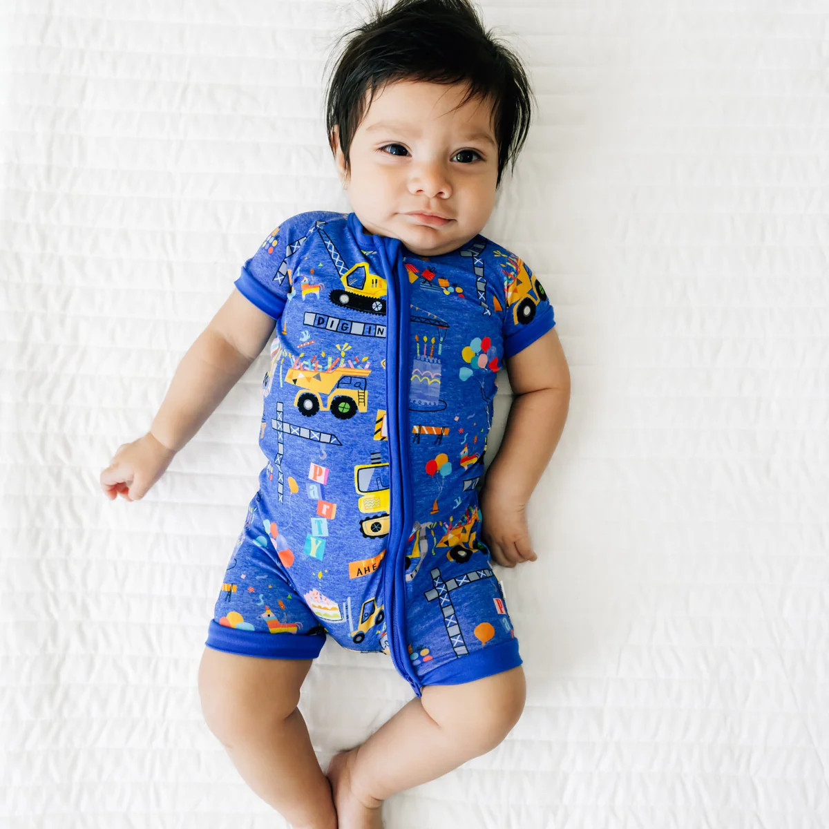 Birthday Builders Shorty Zippy | Little Sleepies