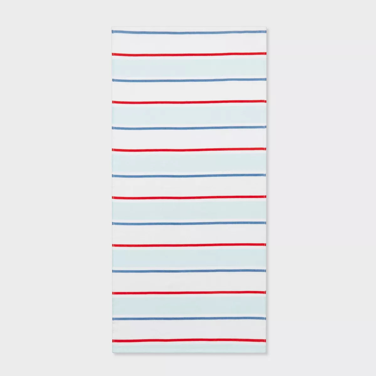 Red and White Striped Beach Towel - Sun Squad™ | Target