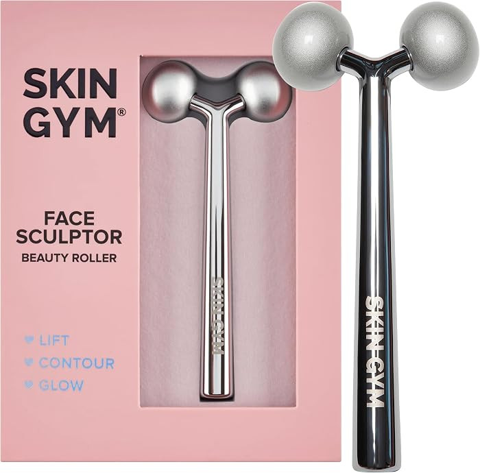 Skin Gym Facial Roller Face Sculptor Massage for Wrinkles and Fine Lines Anti-Aging Face Lift Skin Care Beauty Tool | Amazon (US)