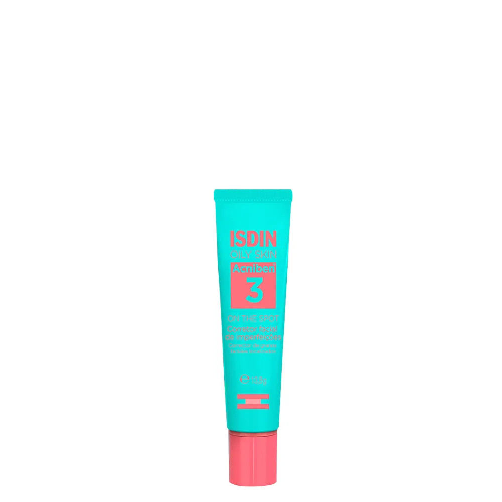 Gel Facial Secativo para Espinhas Isdin Oily Skin Acniben 13,8 g | Amobeleza (BR)