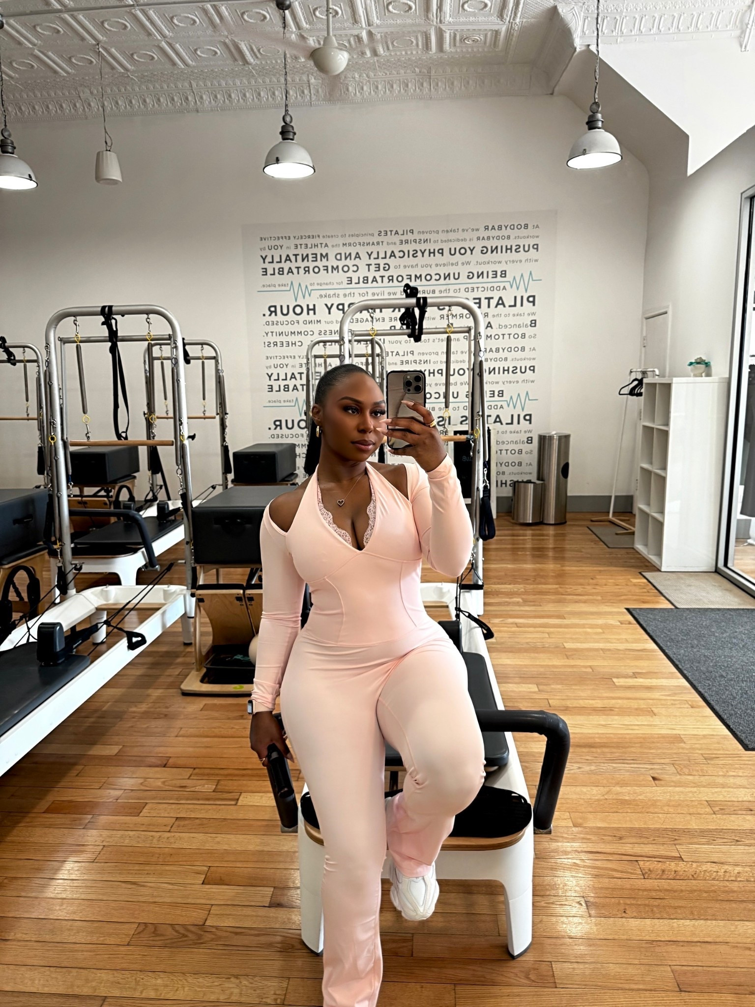 Pilates Birthday fit 💗 This jumpsuit is so comfortable and flattering. perfect for workouts and running errands after. 

pink jumpsuit, pilates outfit, one piece activewear, workout jumpsuit women, athleisure outfit, gym outfit women, new balance sneakers, comfy outfit, flattering jumpsuit, soft girl aesthetic, casual activewear, spring athleisure outfit

#LTKActive #LTKfitnessgoals #LTKootd