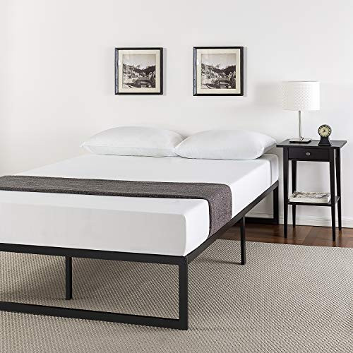 Zinus Abel 14 Inch Metal Platform Bed Frame / Mattress Foundation / No Box Spring Needed / Steel Sla | Amazon (US)