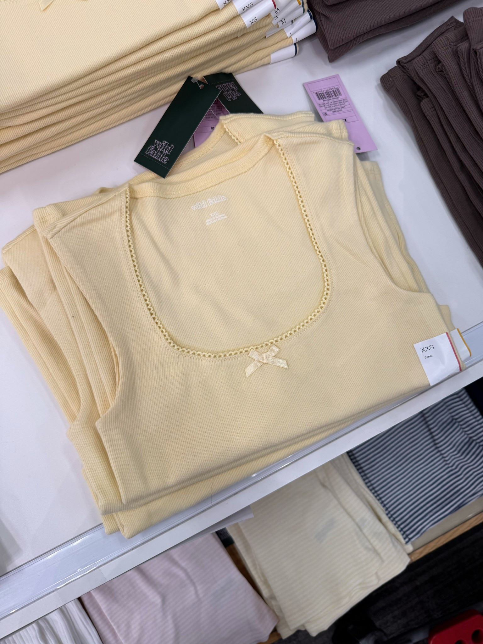 Wild Fable bow tank 

#LTKgrwm #LTKSeasonal #LTKootd