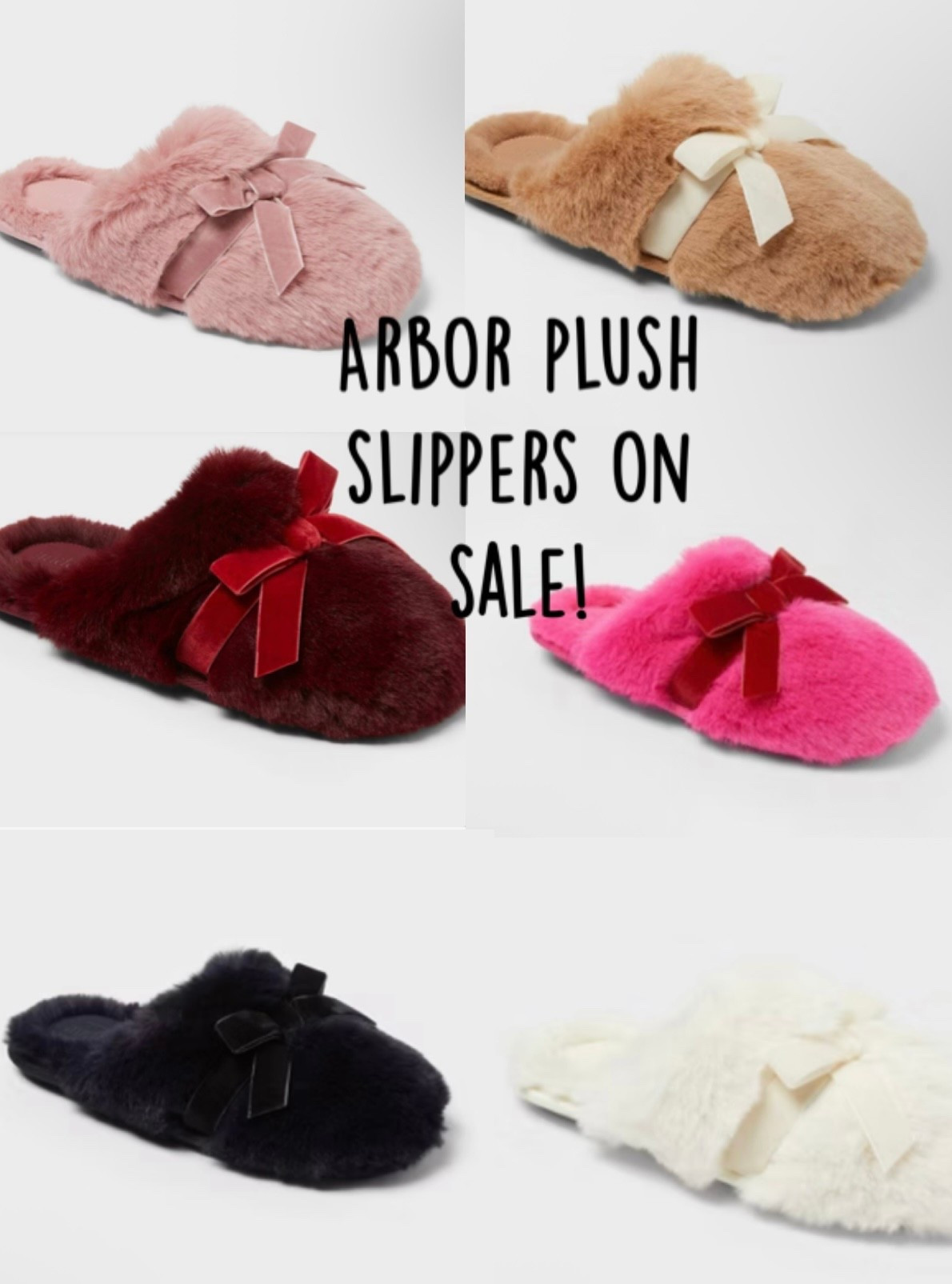  Target Arbor Plush Slippers on sale ! 

#LTKSaleAlert #LTKHoliday #LTKU