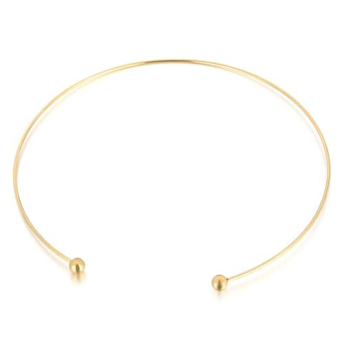 Cuff Necklace for Women Gold Open Choker Necklace Pearl Herringbone Necklace Snake Chain Necklace V-Shaped Necklace Pearl Open Cuff Collar Statement Jewelry for Women | Amazon (US)