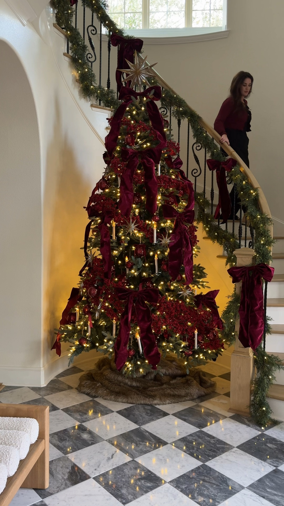 Our entryway Christmas tree is finally done!! 

#LTKHoliday #LTKSeasonal #LTKStyleTip