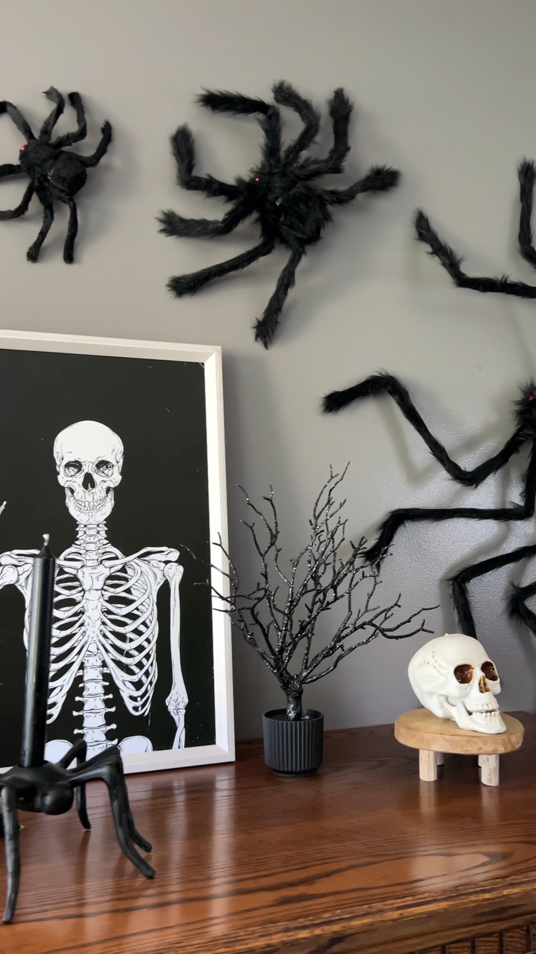 Halloween mantle, skeleton decor, mantle decor, fall decor, Amazon #ltkhalloween 

#LTKfamily #LTKhome