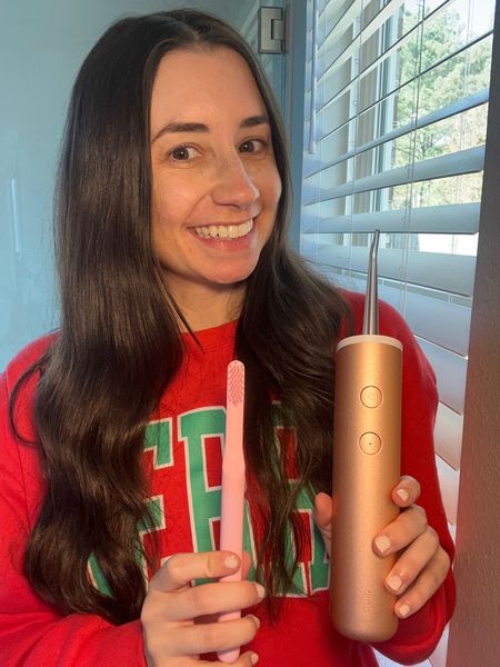 Quip rechargeable toothbrush, water flosser and refresh bag 40% off with code: FRIDAY40 during Black Friday! Such a great gift for yourself or anyone. The pink and rose gold are so fun! My teeth have never felt more clean.

#LTKCyberWeek #LTKGiftGuide #LTKsalealert