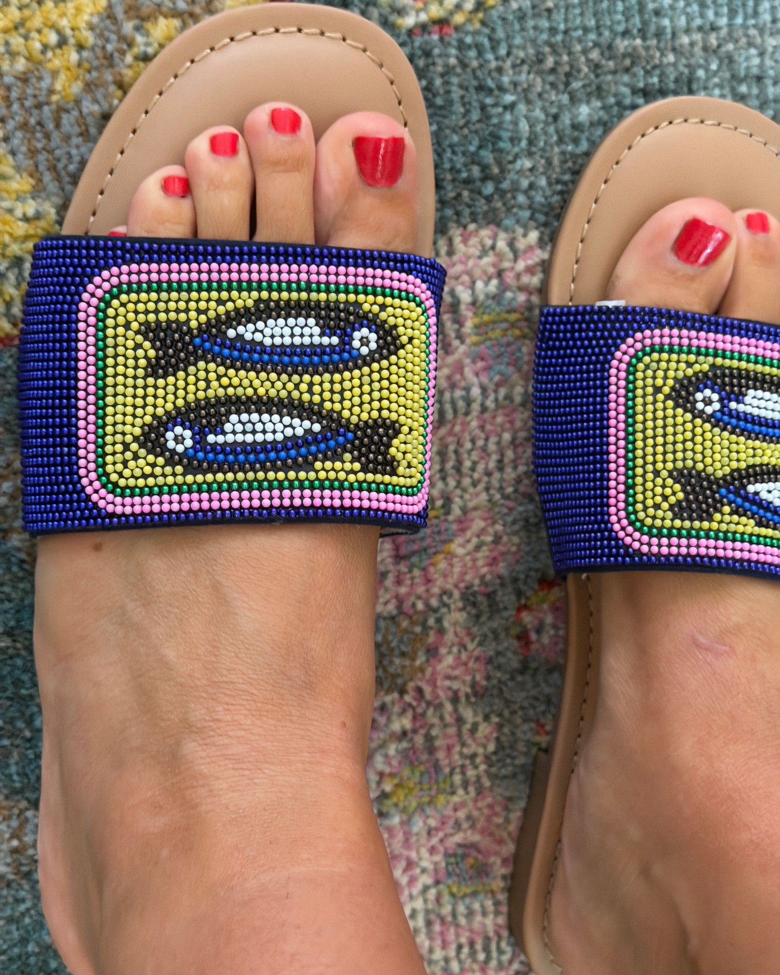 Cutie little beaded sandals! Shorts and top on the way for beach vacation!

#LTKSeasonal #LTKTravel