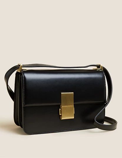 Faux Leather Cross Body Bag | M&S Collection | M&S | Marks & Spencer IE