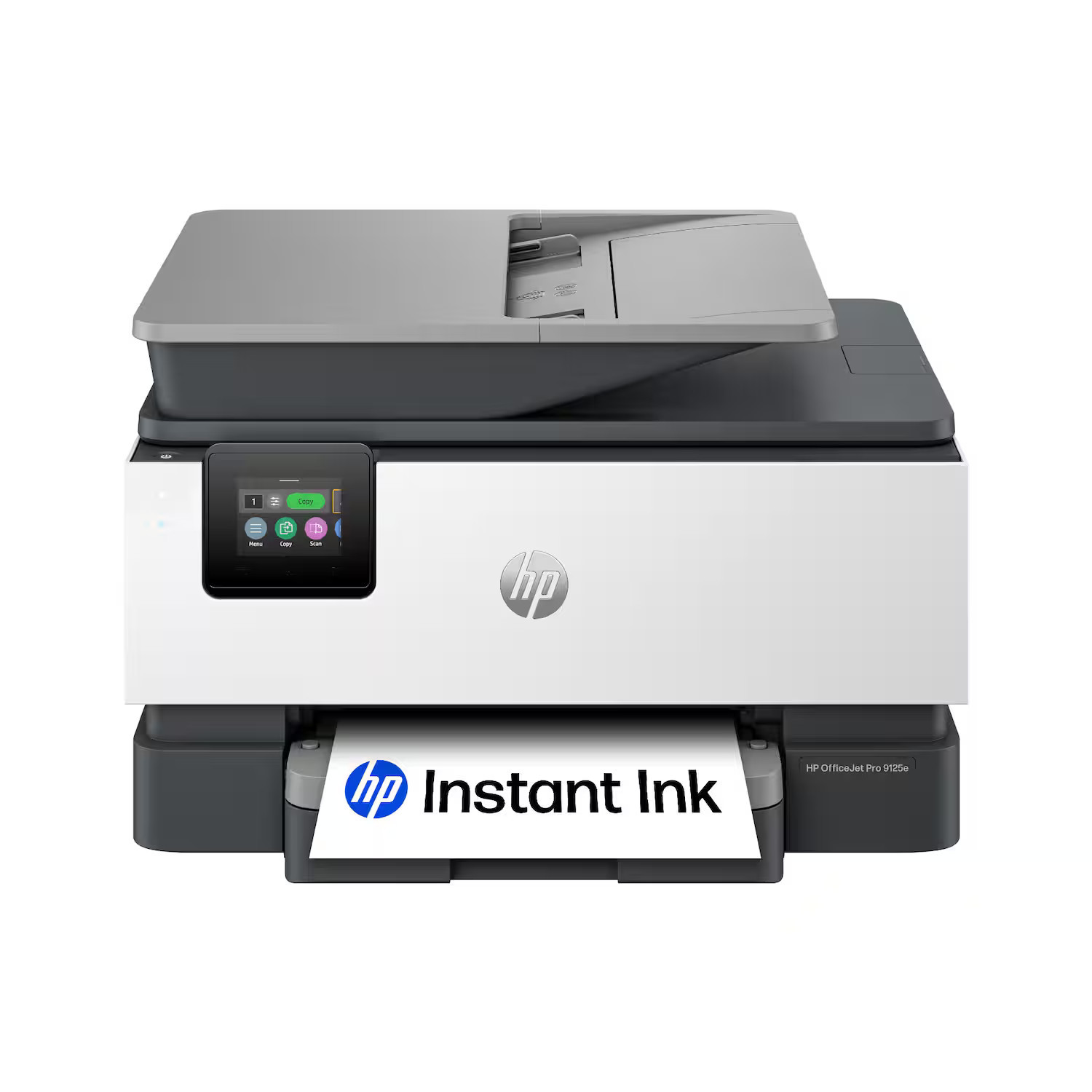 HP - OfficeJet Pro 9125e Wireless AI-Enabled AiO Inkjet Printer w/ 3 Months of Instant Ink (+1 Bonus Month of Ink w/ Code) - White | Best Buy U.S.