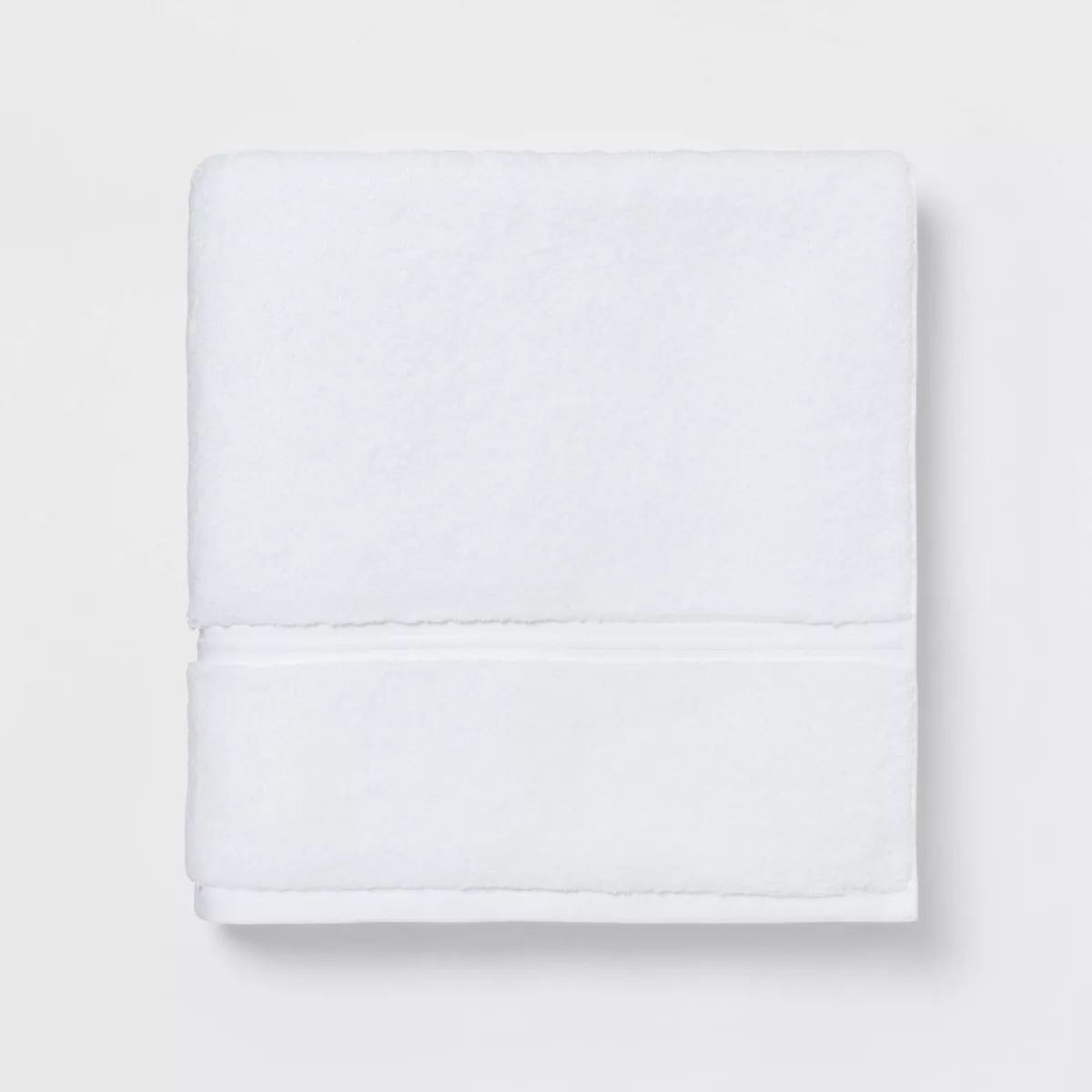 Oversized Spa Plush Bath Towel White - Threshold™ | Target