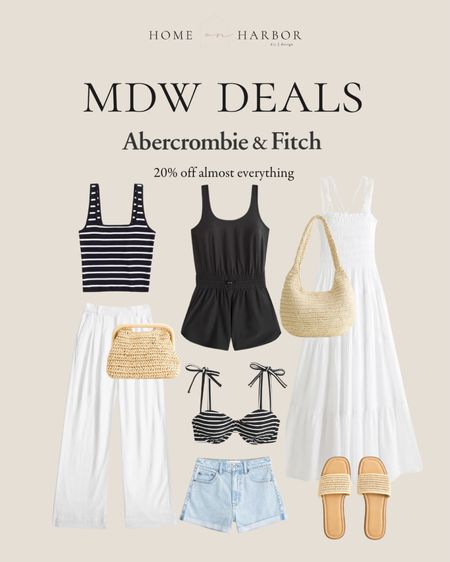Abercrombie is having a 20% off sitewide sale for MDW! Their top sellers and new arrivals always sellout quickly! 

#LTKSaleAlert #LTKStyleTip #LTKSeasonal