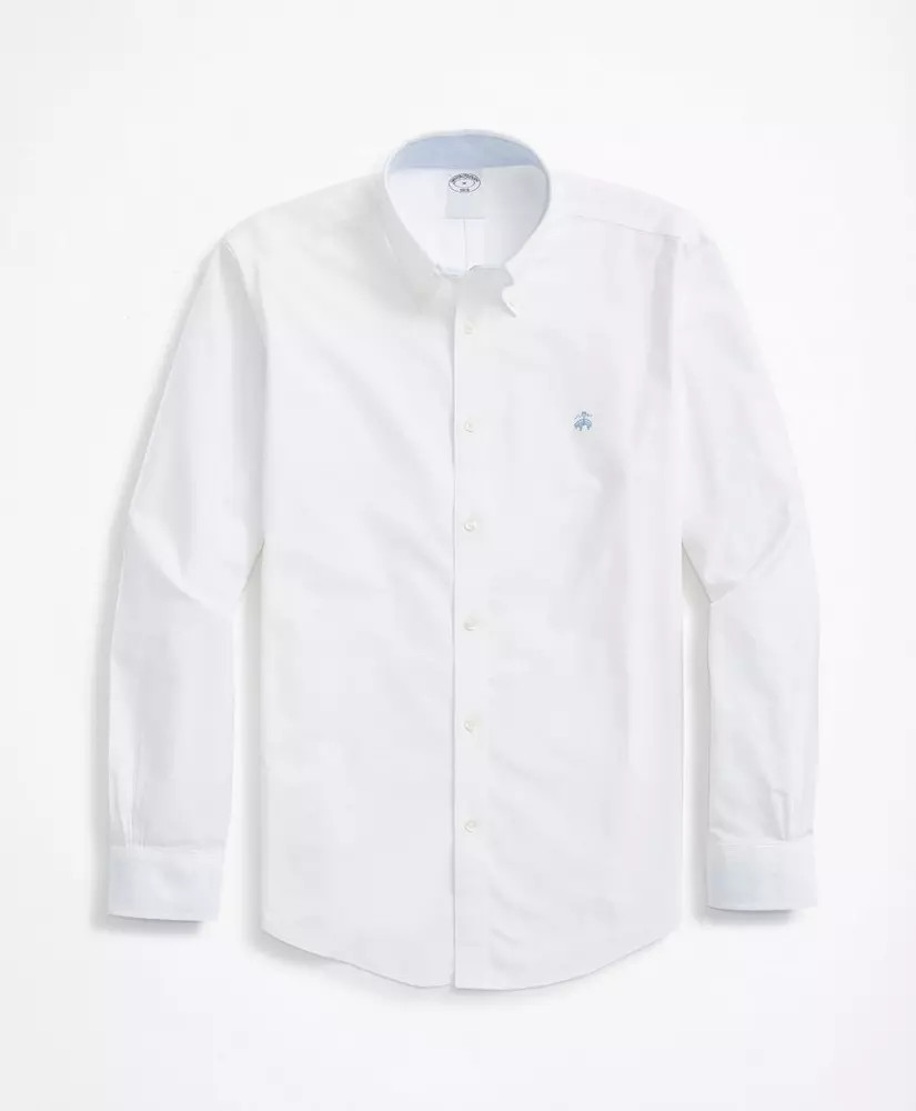 Stretch Non-Iron Oxford Button-Down Collar Sport Shirt | Brooks Brothers