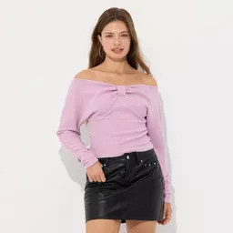 Women's Long Sleeve Off the Shoulder Top - Wild Fable™ | Target
