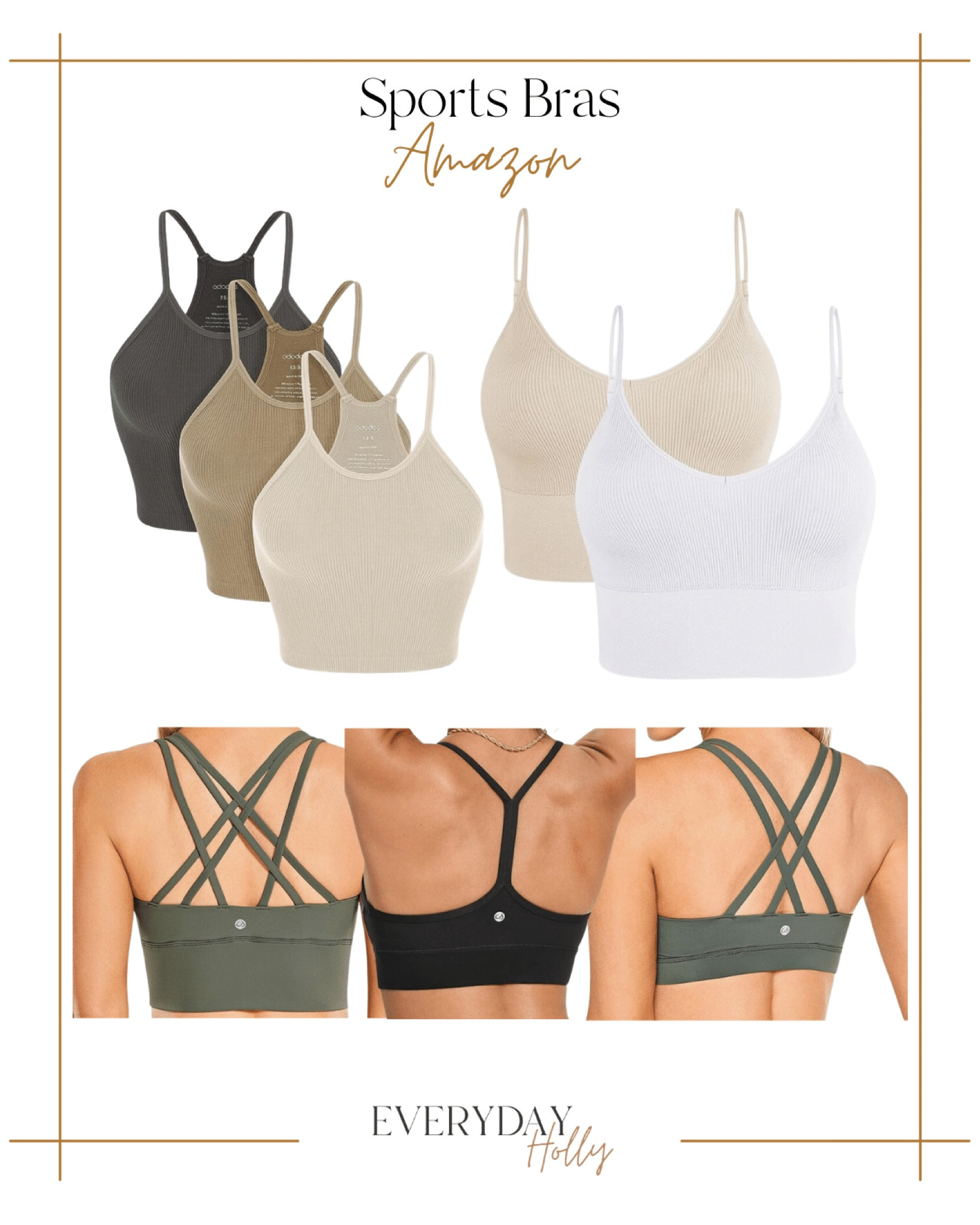 CRZ YOGA Strappy Longline Sports … curated on LTK