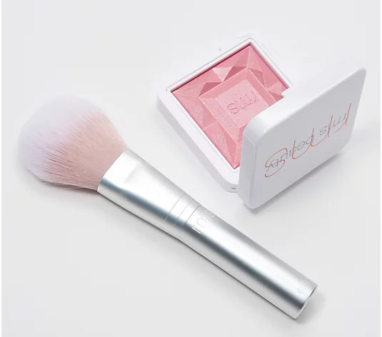 RMS Beauty Re-Dimension Hydra Powder Refillable Blush w/ Brush | QVC
