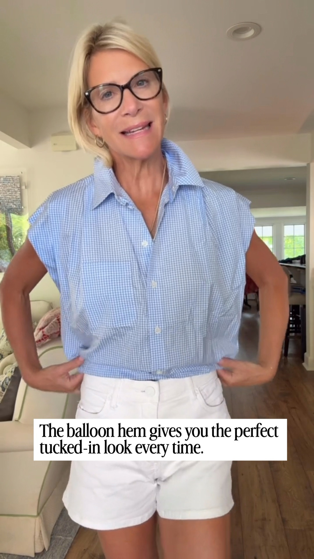 The Zara Balloon Cropped Shirt is one of those pieces that makes getting dressed so easy. I love the slightly broader shoulders, and the balloon hem creates that perfectly tucked-in look, without having to tuck anything in. Such a cute, polished top to wear with jeans, trousers, or skirts.

👩‍💻 LTK PRO TIPS
❤️ Heart = Support my posts ;-)
🔖 Save = Get sale & restock alerts for the things you love!
📋 Lists = Keep favorites organized (List ideas: Christmas, Birthdays, and Vacations!)
📲 Share = Send lists and products to a friend (or your daughters like me).
💬 Comment = Ask me anything, and I’ll answer. ;-)

#LTKootd #LTKSeasonal #LTKOver40