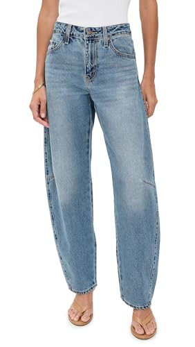 Levi's\u00ae Womens Baggy Dad Barrel Rebel Edge Barrel 26,32" Inseam at Amazon Women's Jeans stor... | Amazon (US)