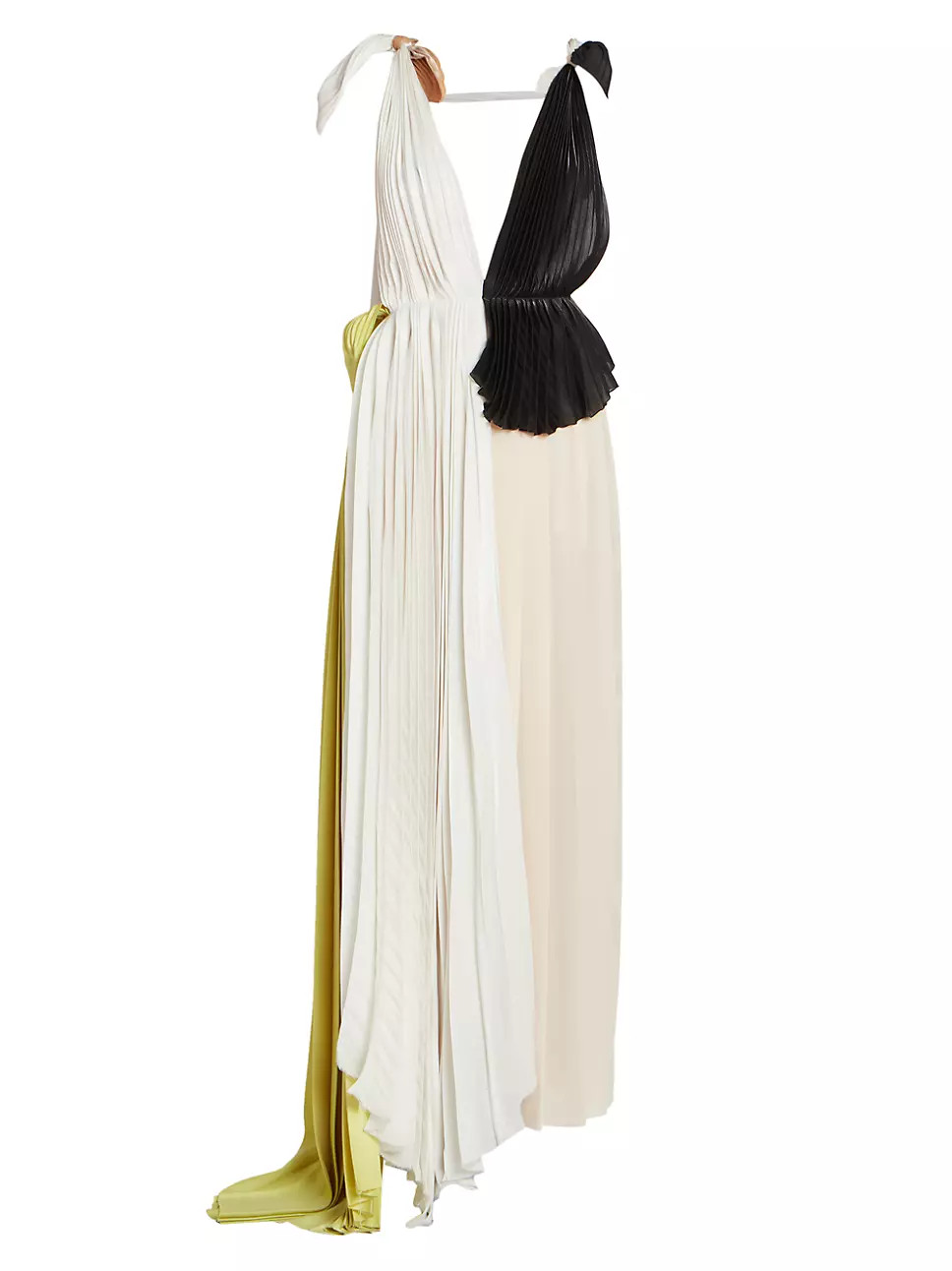 Asymmetric Pleated Maxi Dress | Saks Fifth Avenue