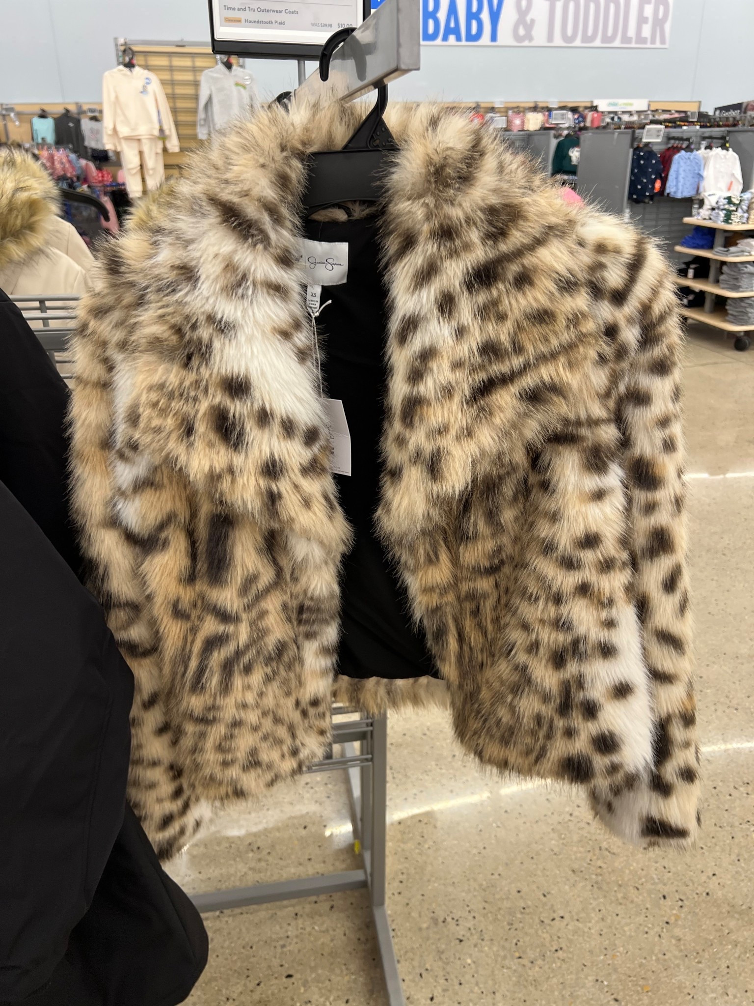 Faux leopard print fur jacket at Walmart, a little spendy for Walmart but definitely a nicer piece! New Year’s Eve ready! 

#LTKFindsUnder50 #LTKHoliday #LTKFindsUnder100