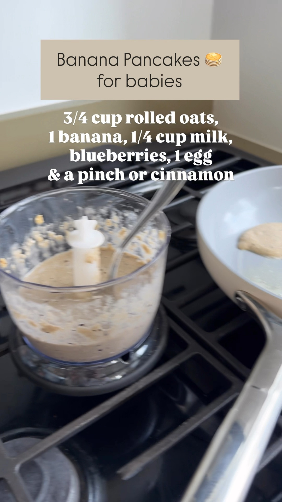 We use every part of this handheld blender (for smoothies, purees, soups and pancakes or for baking), and this ceramic pan is so easy to clean

#LTKHome