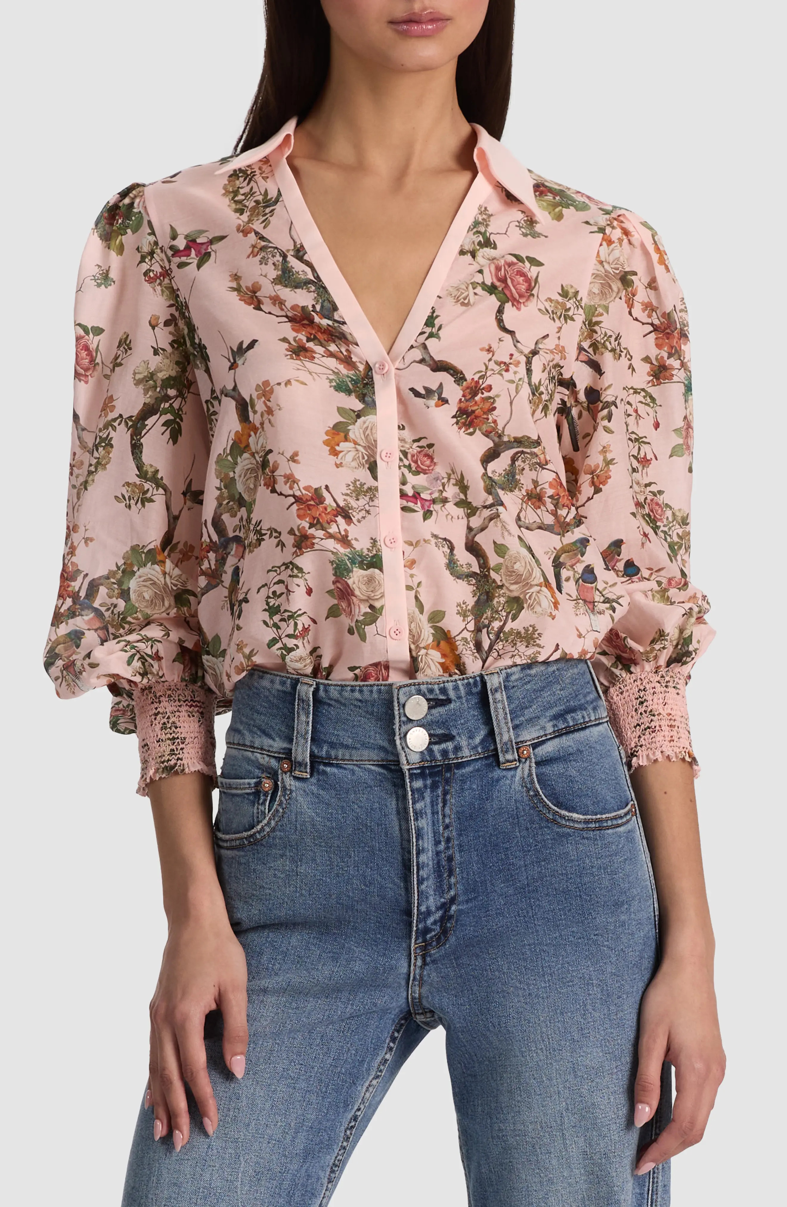 Charis Cotton & Silk Shirt (Women) | Nordstrom | Nordstrom