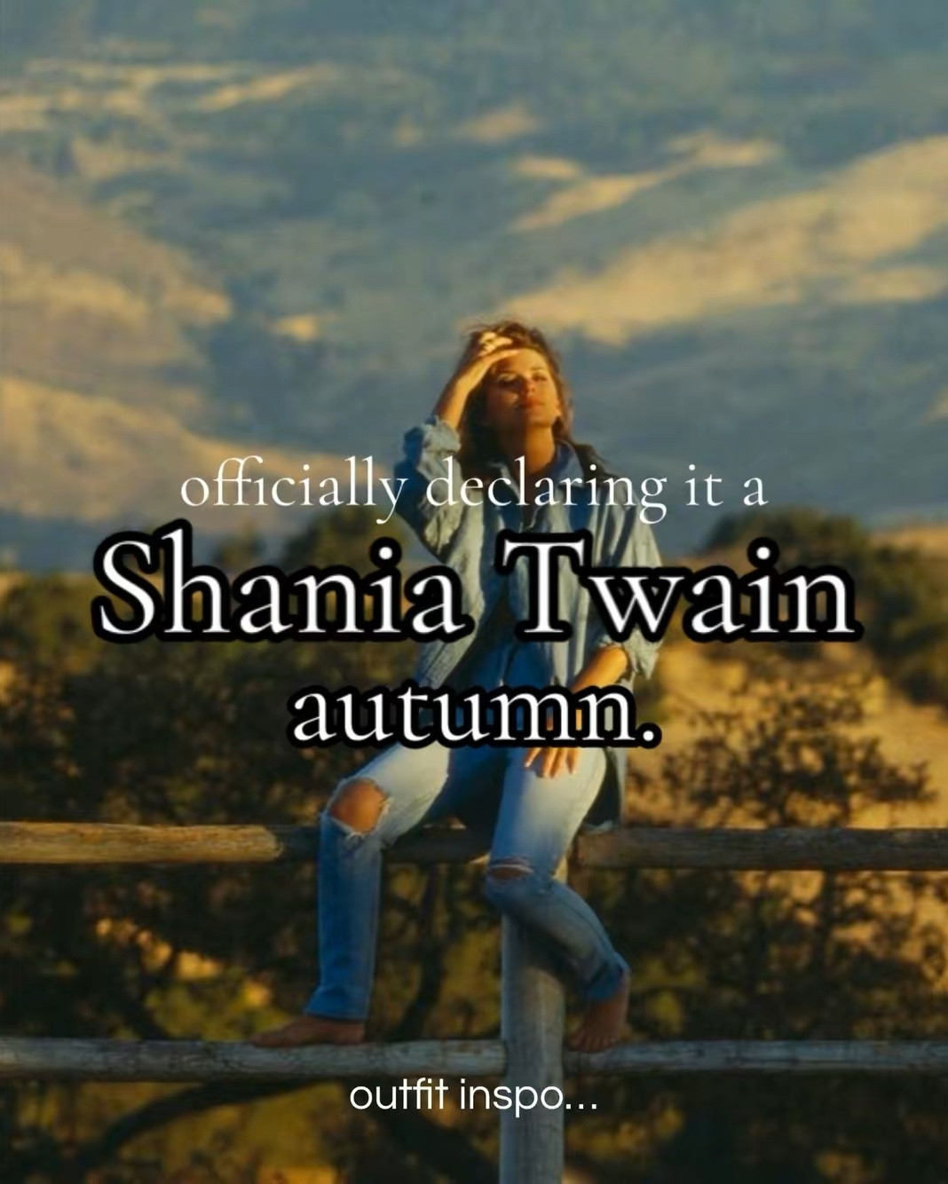 shania twain aesthetic fall outfits.

#LTKSeasonal #LTKstorytime #LTKSaleAlert