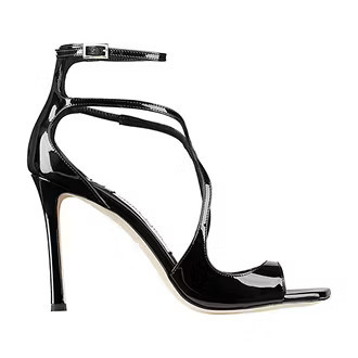 Azia 95 Leather Strappy Heeled Sandals | Brown Thomas (IE)