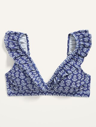 Ruffled Bikini Swim Top for Women | Old Navy (US)