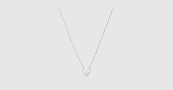Gucci Trademark necklace with heart pendant | Gucci (US)
