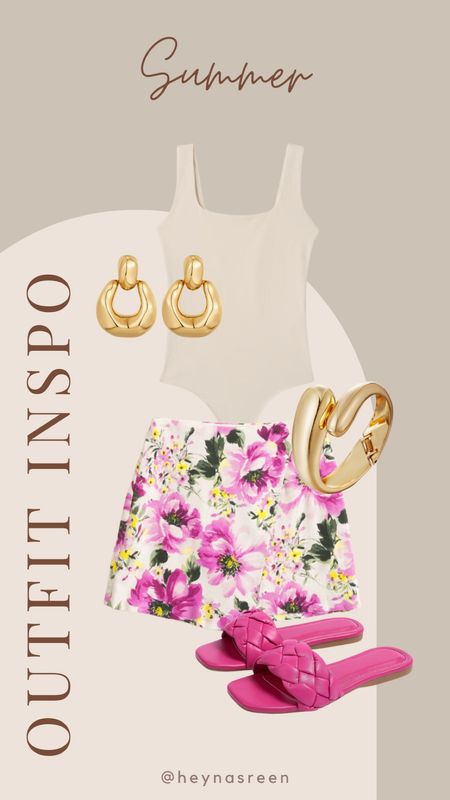 Summer outfit idea: resortwear. This floral skirt is so cute for summer vacation!

#LTKStyleTip #LTKSeasonal #LTKFindsUnder100