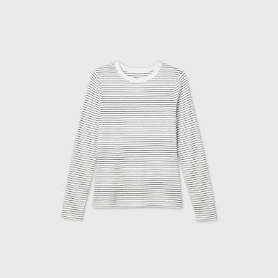 Women's Long Sleeve Fitted T-Shirt - A New Day™ | Target