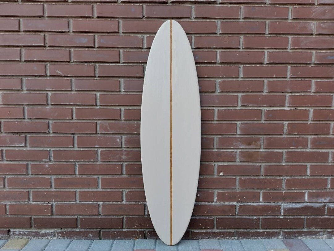 Ivory surfboard wall art decor Custom colors 4 feet | Etsy (US)