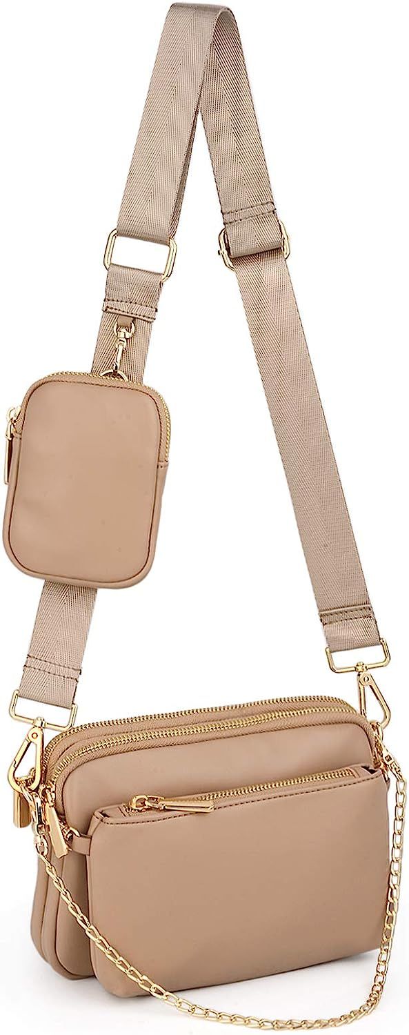 UTO Fanny Pack for Women Men Belt Bag Fashion Designer Chest Waist Packs Hip Bumbags for Outdoors... | Amazon (US)
