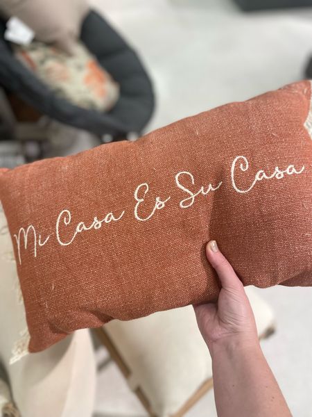 Mi casa es su casa
My home is your home throw pillow at Target 

#LTKhome